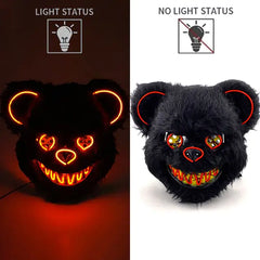 LED Light Up Bloody Rabbit Cosplay Mask