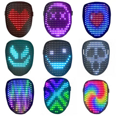 ScareLight.  the multi-faced LED mask