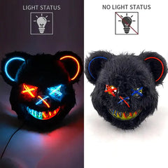 LED Light Up Bloody Rabbit Cosplay Mask